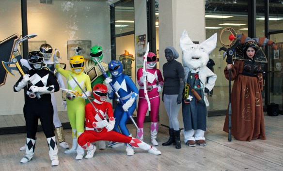 Pomona art walk 025power rangers